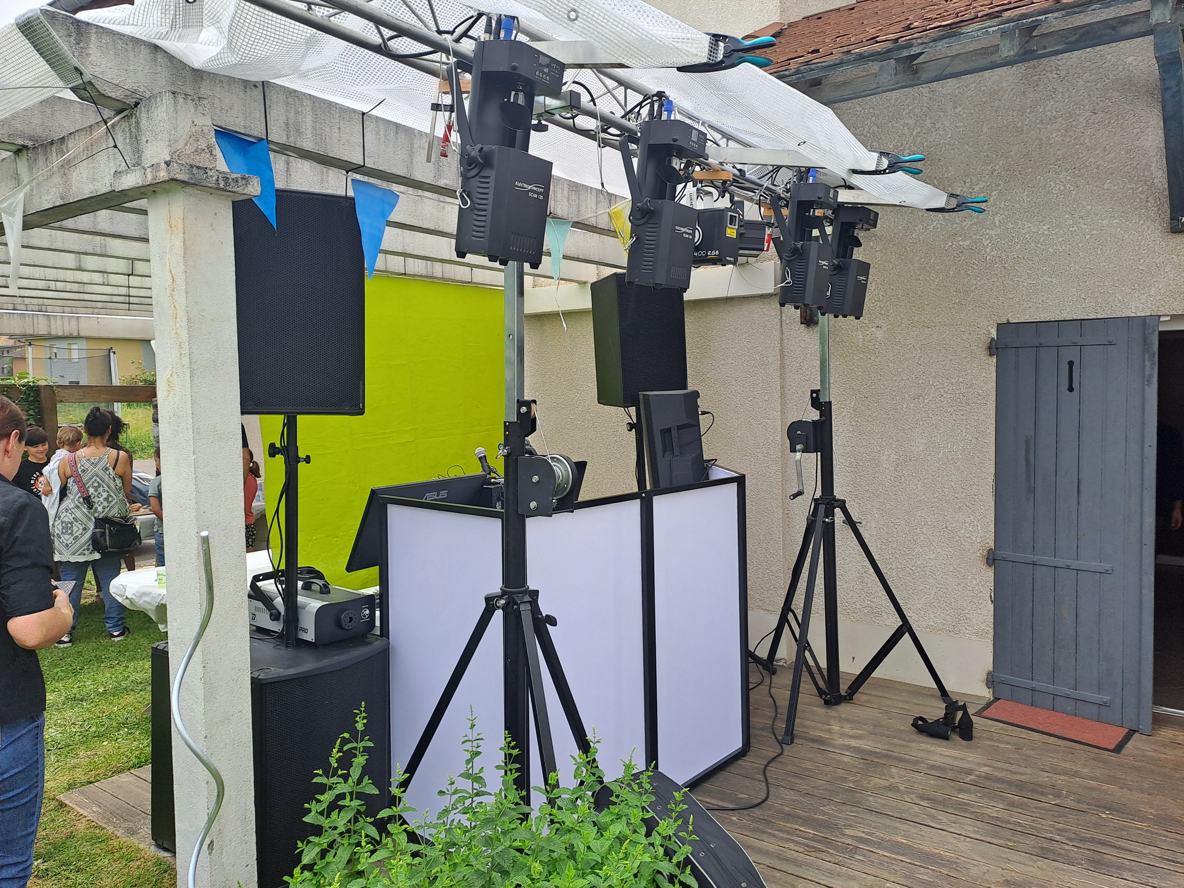 Animation anniversaires en exterieur